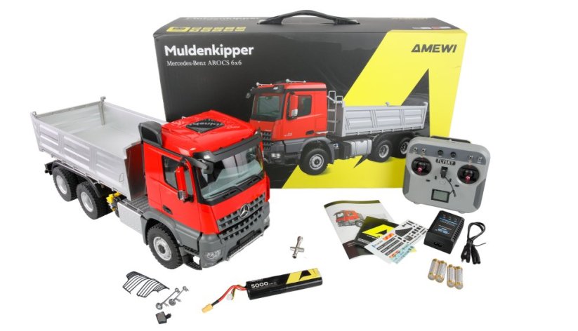 AMEWI Mercedes-Benz Arocs Muldenkipper 6x6 1:14 RTR