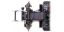 AMEWI Profi AMXROCK RCX10P SCALE CRAWLER PICK-UP 1:10, RTR biely