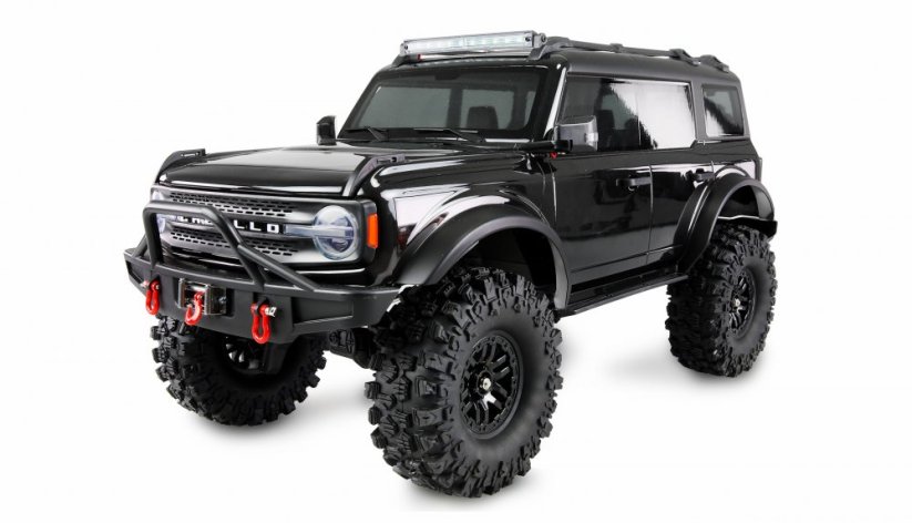AMEWI AMXROCK CABALLO (Bronco) 4WD 1:10 RTR - Farba: Čierna