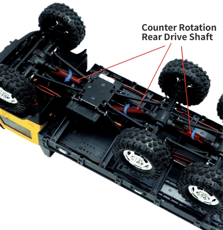 Absima 1:18 CR-18P "Tow Truck ARKTOS 6x6" modrý RTR