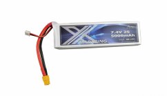AMEWI BATÉRIA LIPO AKKU 2S 7,4V 5000MAH 40C SOFTCASE, XT60 konektor