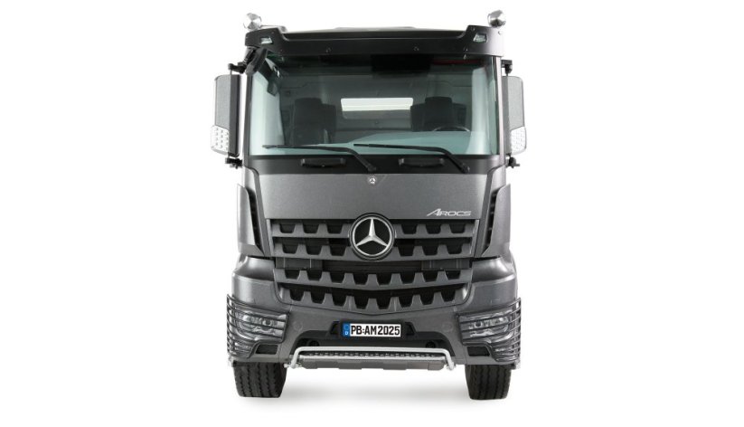 AMEWI Ťahač Mercedes-Benz Arocs  4x4 1:14 RTR s návesom - antracit