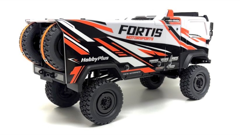 Absima 1:18 "DKR-4 Fortis" Rally Truck brushless RTR - White