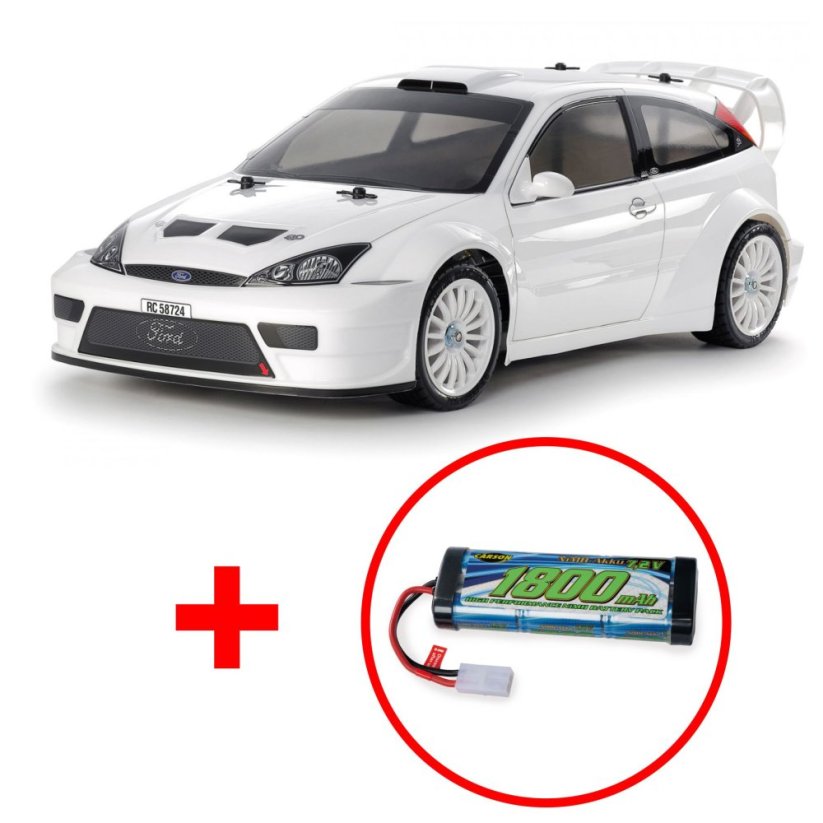 TAMIYA 1:10 RC Ford Focus RS Custom TT-02, KIT