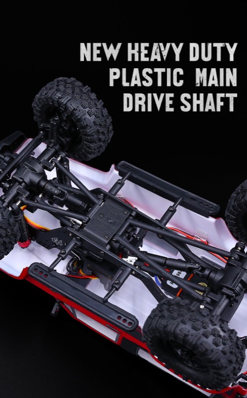 ABSIMA Profi Crawler 1:18 CR-18P Rushmore, červený