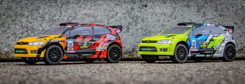 Absima 1:12 EP Rally Car "Speed Demon" red 4WD BL RTR