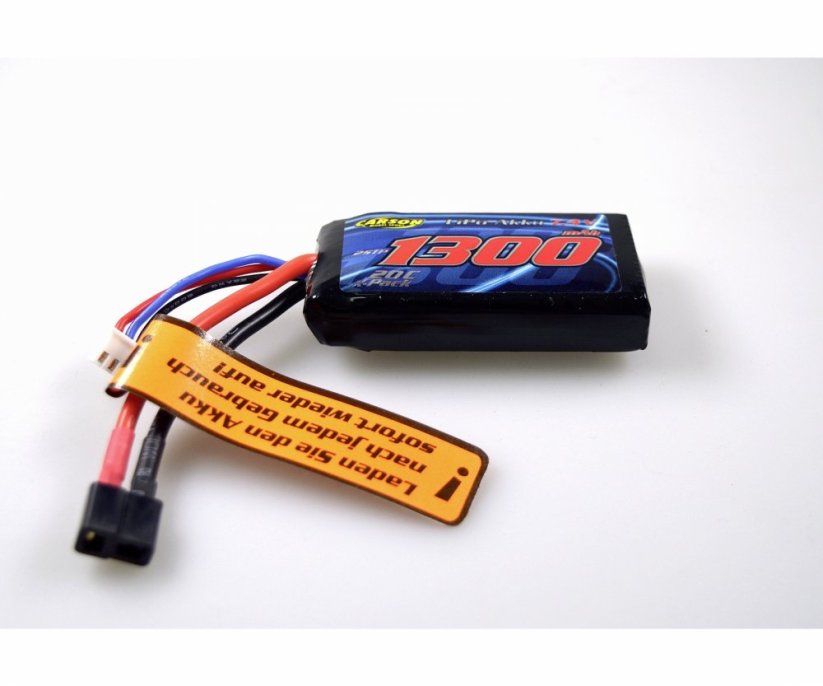 CARSON Batéria 7,4V/1300 mAh 20C LiPo, T-Deans