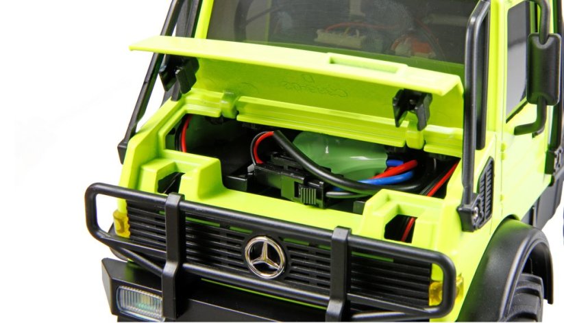 Amewi Mercedes-Benz Unimog U4000 Scale Crawler 4WD 1:18 RTR , zelený