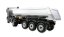 AMEWI Ťahač Mercedes-Benz Arocs  4x4 1:14 RTR s návesom - antracit