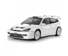 TAMIYA 1:10 RC Ford Focus RS Custom TT-02, KIT, lakovaný