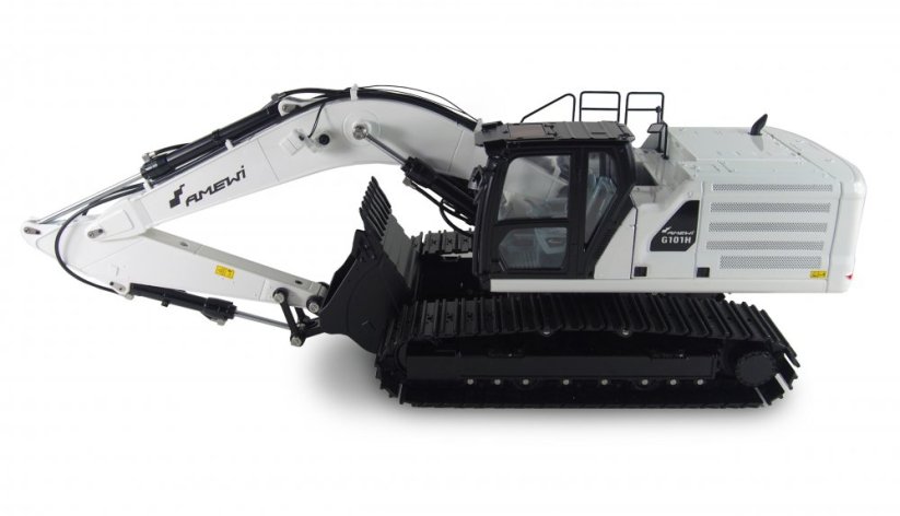 AMEWI CELOKOVOVÝ HYDRAULICKÝ BÁGER  G101H 1:16 RTR biely