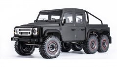 AMEWI AMXROCK RCX10.3P SCALE CRAWLER 6X6 PICK-UP 1:10 ARTR, šedý