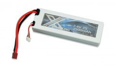 AMEWI Batéria LIPO AKKU 2S 7,4V 3500MAH 40C HARDCASE, DEANS