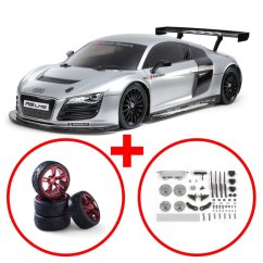 TAMIYA 1:10 RC Audi R8 LMS 2008 TT-02 , KIT