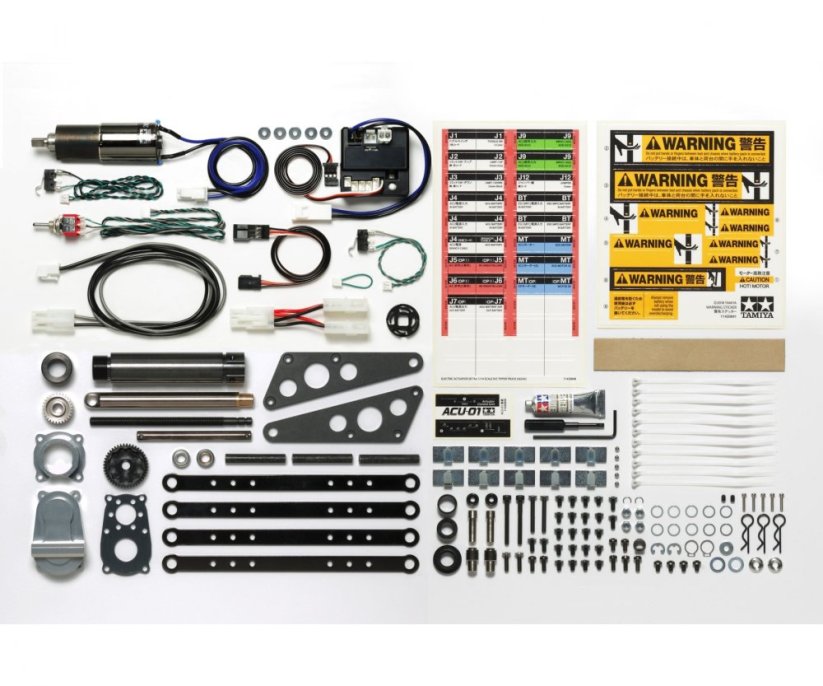 Tamiya 1:14 ACU-01 TR/C Actuator Set Tipper Tr. / zdvih korby