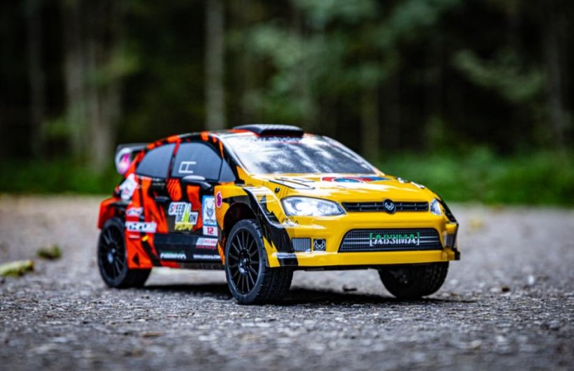 Absima 1:12 EP Rally Car "Speed Demon" red 4WD BL RTR