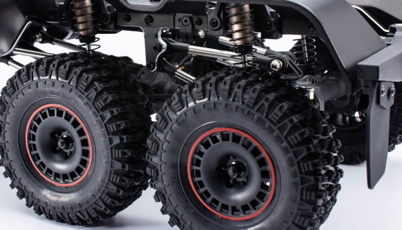 AMEWI AMXROCK RCX10.3B SCALE CRAWLER 6X6 PICK-UP 1:10 ARTR