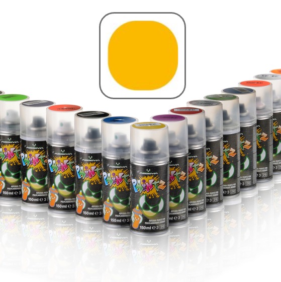 ABSIMA Polykarbonátový sprej "PAINTZ CAMEL GELB" 150ml