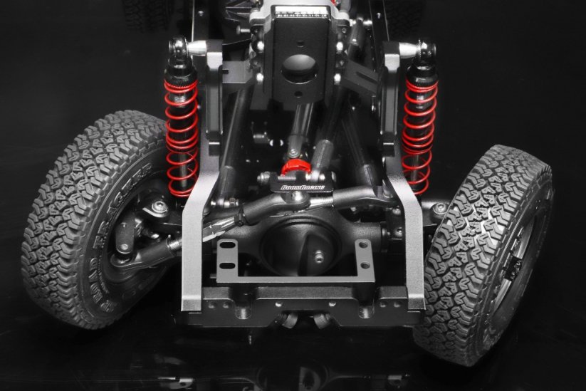 Boom Racing 1/10 4WD Radio Control Chassis Kit s Killerbody LC70 Hard Body Kit Set pre BRX01