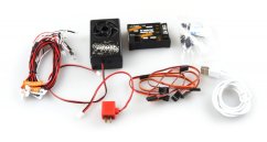 ZVUKOVÝ A SVETELNÝ SYSTÉM S RIADIACOU JEDNOTKOU 4,5V-6V