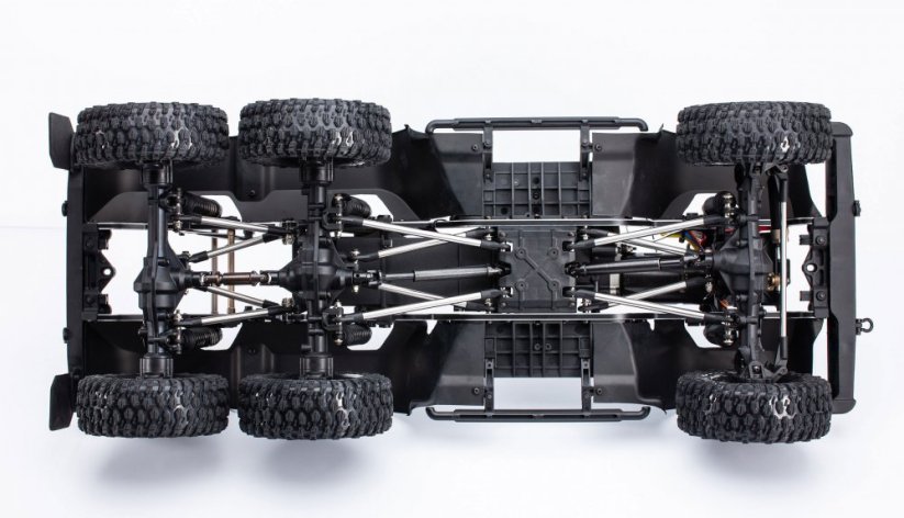 AMEWI AMXROCK RCX10.3B SCALE CRAWLER 6X6 PICK-UP 1:10 ARTR