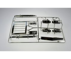 TAMIYA Q diely Mriežka chrómová King Hauler 56301