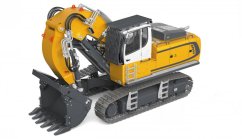 AMEWI Hydraulický celokovový bager 970-200 SME, RTR, žltý