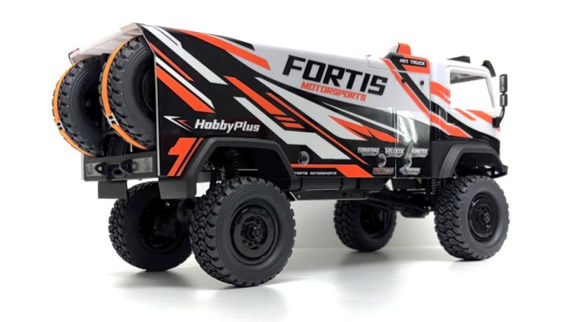 Absima 1:18 "DKR-4 Fortis" Rally Truck brushed RTR - White