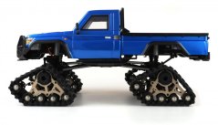 AMEWI AMXROCK RCX10TB SCALE CRAWLER PICK-UP 1:10 RTR pásový modrý