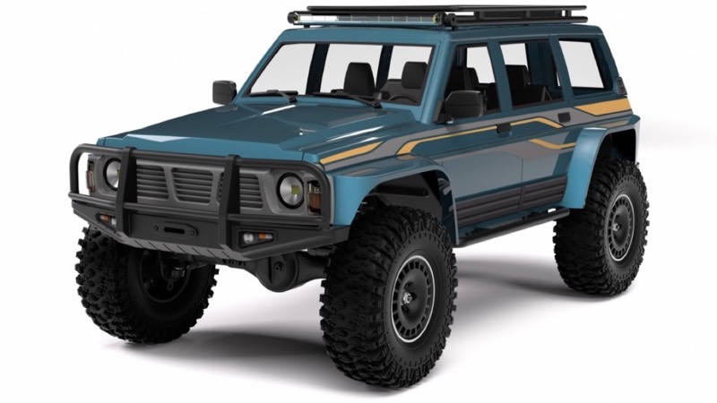 ABSIMA 1:10 EP Crawler CR4.4 "PATROL"  RTR - Farba: Modrá