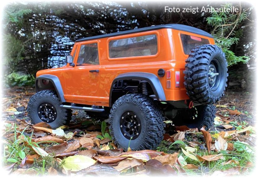 ABSIMA 1:10 EP Crawler CR3.4 predmontovaný podvozok a Bronco Style karoséria, modrý