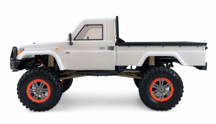 AMEWI Profi AMXROCK RCX10P SCALE CRAWLER PICK-UP 1:10, RTR biely