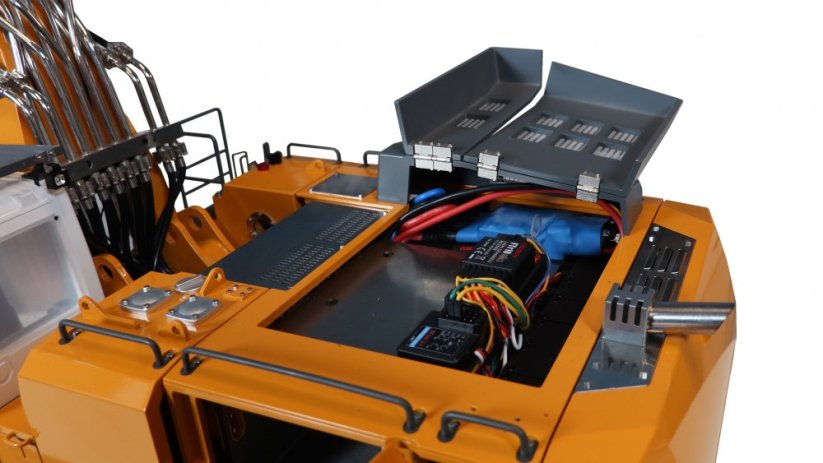 AMEWI Hydraulický celokovový bager G308H 1:13,5 , RTR