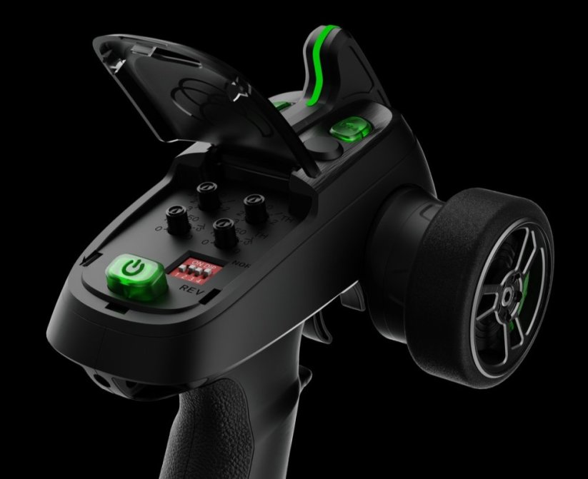 Absima vysielač a 2ks prijímač CR4S-EVO 2.4GHz - 4 kanál