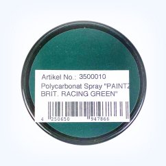 ABSIMA Polykarbonátový sprej "PAINTZ BRITISH RACING GREEN" 150ml