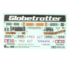TAMIYA Polepy Volvo FH12 Globetrotter