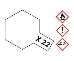 TAMIYA X-22 Clear lak lesklý, 10ml