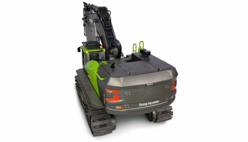 AMEWI Bager ACV730 1:14 RTR, šedo zelený