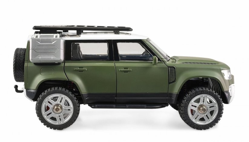 AMEWI 1:24 D110X24 Metall scale crawler 4WD, RTR zelený