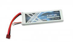 AMEWI Batéria LIPO AKKU 2S 7,4V 5000MAH 40C SOFTCASE, DEANS