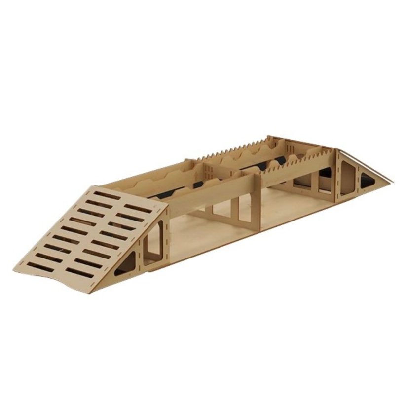 ABSIMA Crawler prekážka "Rovný most" 1:24/1:18 , 21 kusov