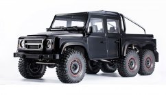 AMEWI AMXROCK RCX10.3P SCALE CRAWLER 6X6 PICK-UP 1:10 ARTR, čierny
