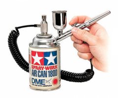 TAMIYA HG Single Airbrush Set 180D