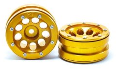METSAFIL Beadlock Wheels PT-Ecohole zlatá/zlatá, 2ks